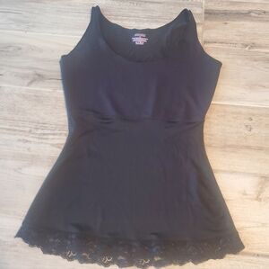 Spanx by Sara Blakley Shapewear Women's Medium Black One Piece Slip